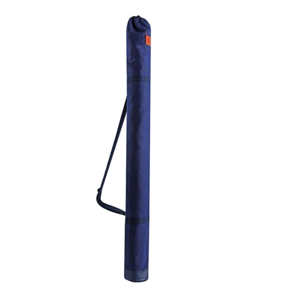 Canvas Fishing Rod Bag with Fold-Down Capability Elastic Band Seal and Spacious Interior for Rods Nets Umbrellas and Tackle