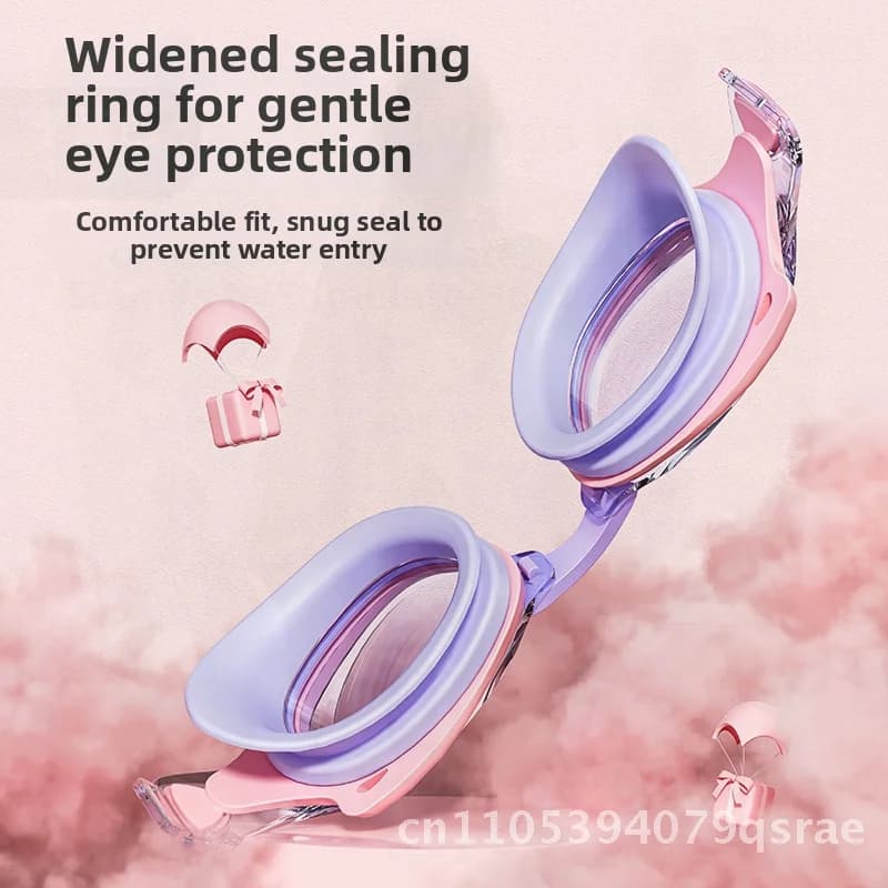 Waterproof Swimwear for Kids Squalo Cartoon Design Cute swim glasses Polycarbonate lenses for children