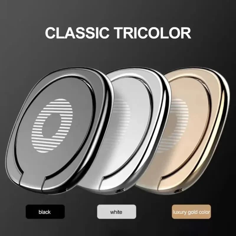 360° Degree Rotation Ultra-thin Metal Mobile Phone Holder Finger Grip Smartphone Folding Stand For iPhone Xiaomi Huawei Sangsung