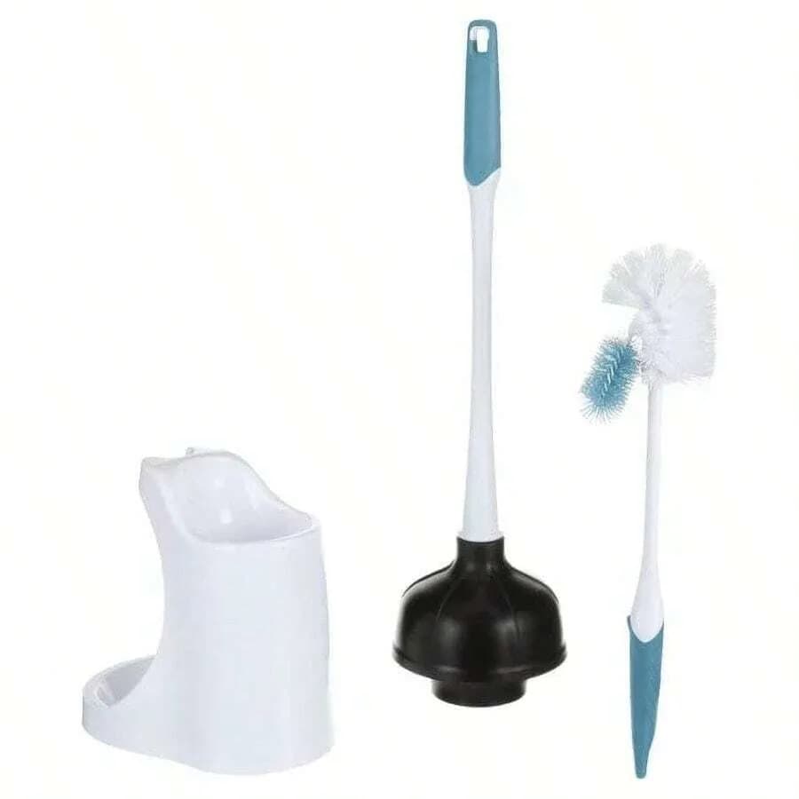 Set di ventosa e spazzolone per WC