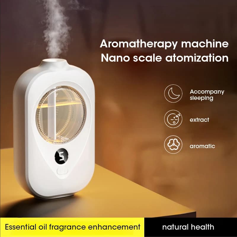 Essential Oil Diffuser Smart Wall Mounted Aromatherapy Humidifier with Automatic Air Deodorization for Home