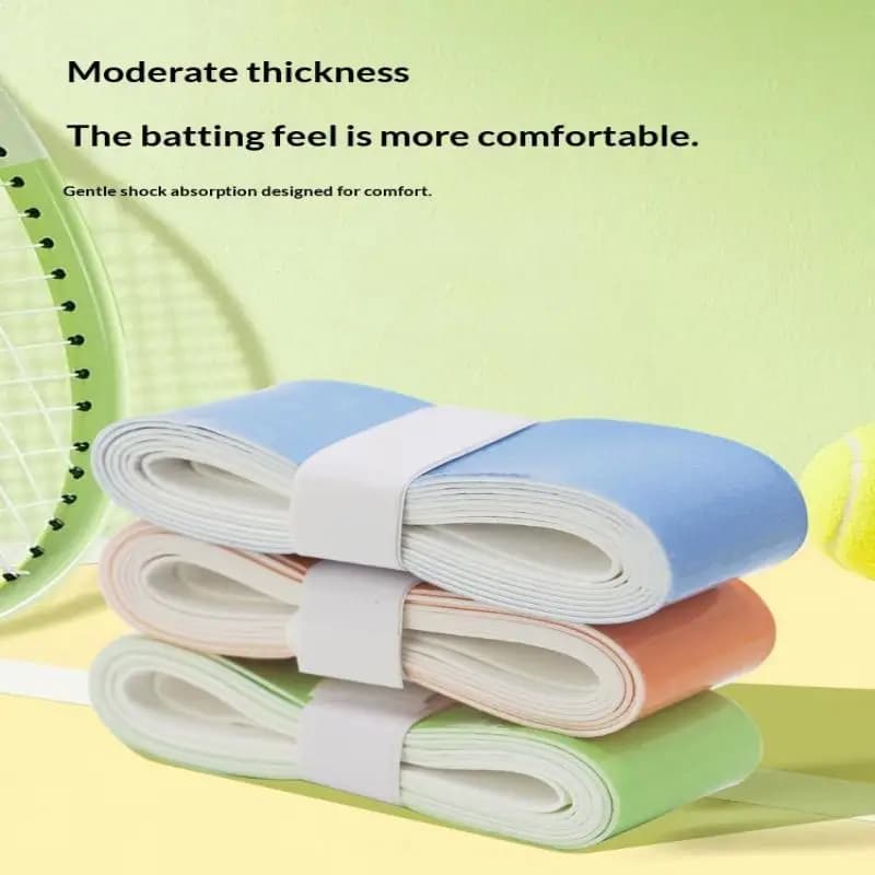 Gradient Color Anti-sweat Tennis Racket Grip Tape Breathable Non-slip Overgrip for Badminton Sports Training