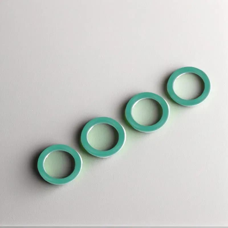 4 pezzi OR-4P anelli di tenuta connettore adattatore gas in silicone O-ring per campeggio escursionismo accessori fornello a gas all'aperto