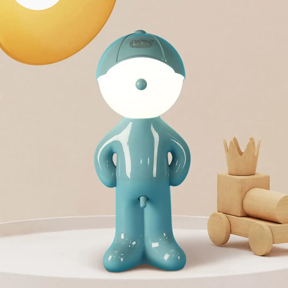 Lampada da Lettura LED Creativa, Regalo Divertente per Anniversario, Luce Notturna da Comodino, Lampada da Tavolo Originale per Uomini, Donne e Amici