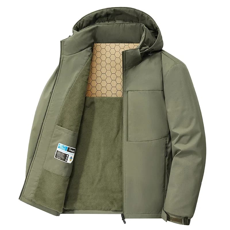Nuovo cappotto con cappuccio maschile combattimento pesca escursionismo campeggio arrampicata sci sport all'aria aperta giacche impermeabili tattiche SoftShell da uomo