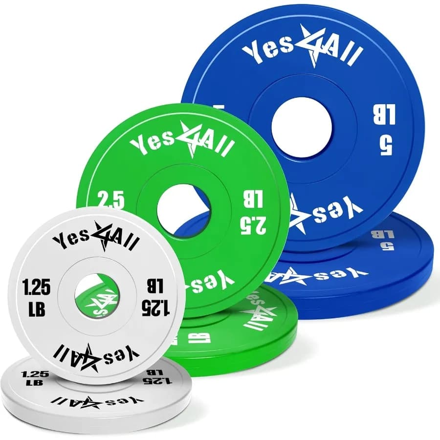 Set of fractioned weights, Available in Rubber, 17,5 LB - (1,25 + 2.5 + 5 LB) x 2 Pieces (Gomma), Micro-regulation plates for Manubri