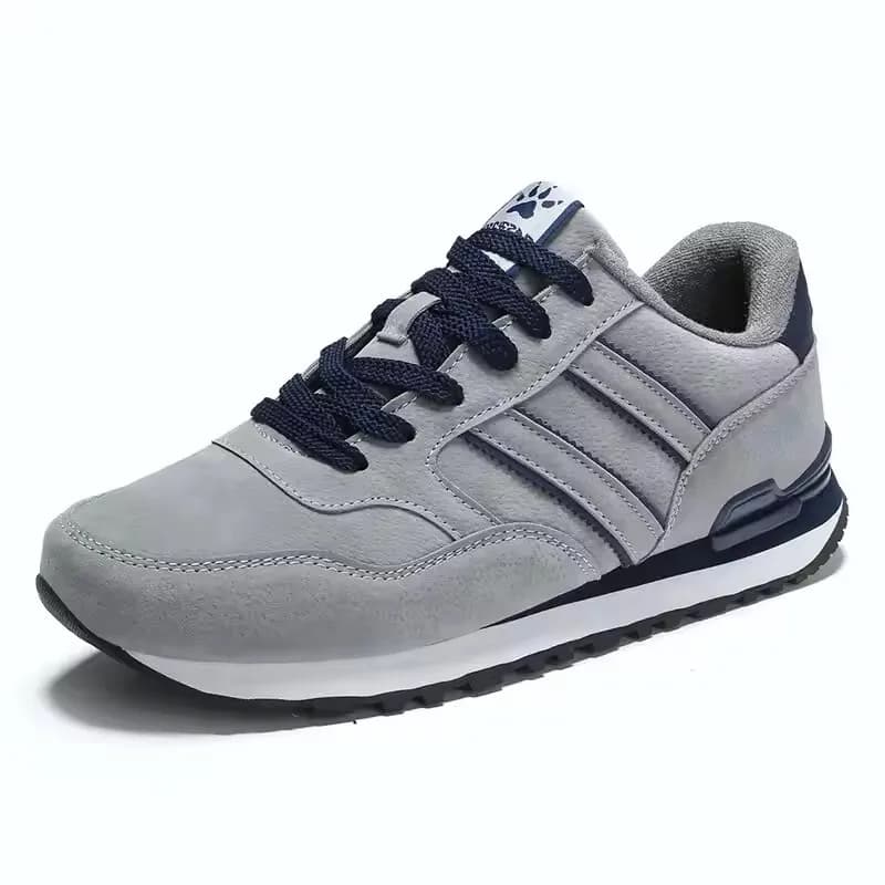 Scarpe Casual da Uomo in Pelle Sintetica 2026, Sneakers Leggere Primaverili con Lacci, Traspiranti per Esterni