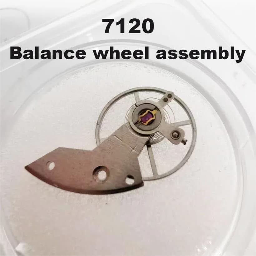 Per uso domestico Shanghai 7120 bilanciere assemblaggio altalena completa bilanciere + set di piastre di serraggio oscillante 7120 movimento accessori per orologi