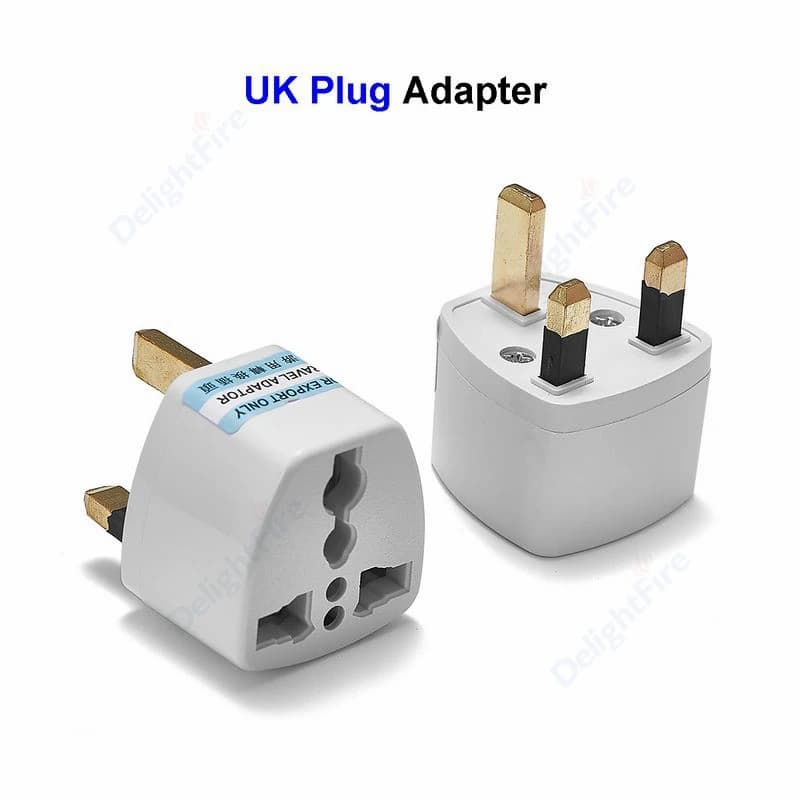 1/3PCS EU US A UK Adattatore Spina Corea Americano Euro Europeo A Britannico Adattatore Da Viaggio Universale 3Pin Convertitore AC Adattatore di Alimentazione