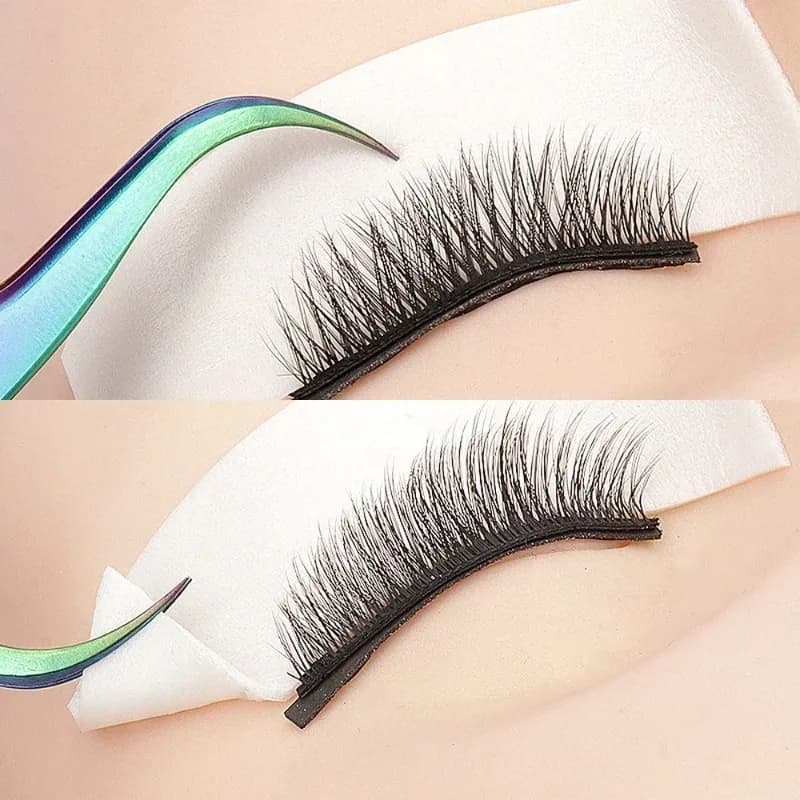 110 Pezzi/Rotolo Nastri Adesivi per Occhi, Patch in Gel Sotto le Ciglia, Nastro Adesivo, Patch in Schiuma per Extension Ciglia, Accessori per Trucco
