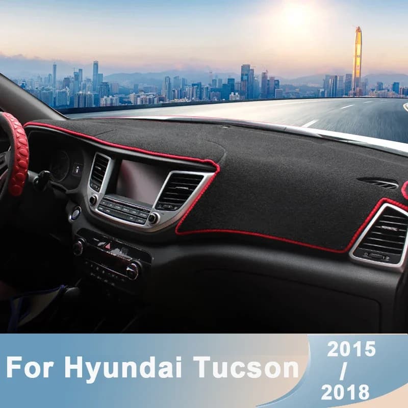 For Hyundai Tucson Tl 2015 2016 2017 2018 Dashboard Cars Anti-slip Mats Avoid Sun Tent Lights Covering Eyes Protection 3d Spare Parts