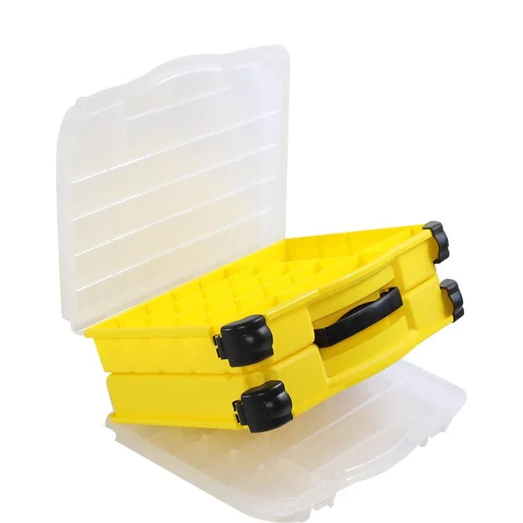 2026 Hot Sell Plastic Transparent Multifunction Tackle Box Durable Carp Fishing Tackle Box Fishing Set Box Carp