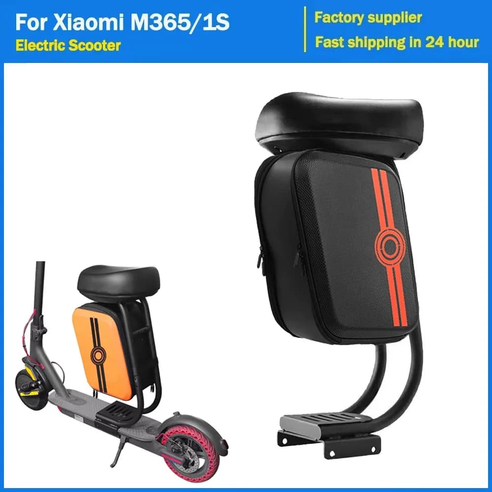 Parte del sedile modificata per scooter elettrico per Xiaomi M365 1S Kickscooter Accessori per sedili ammortizzanti di stoccaggio multifunzionale