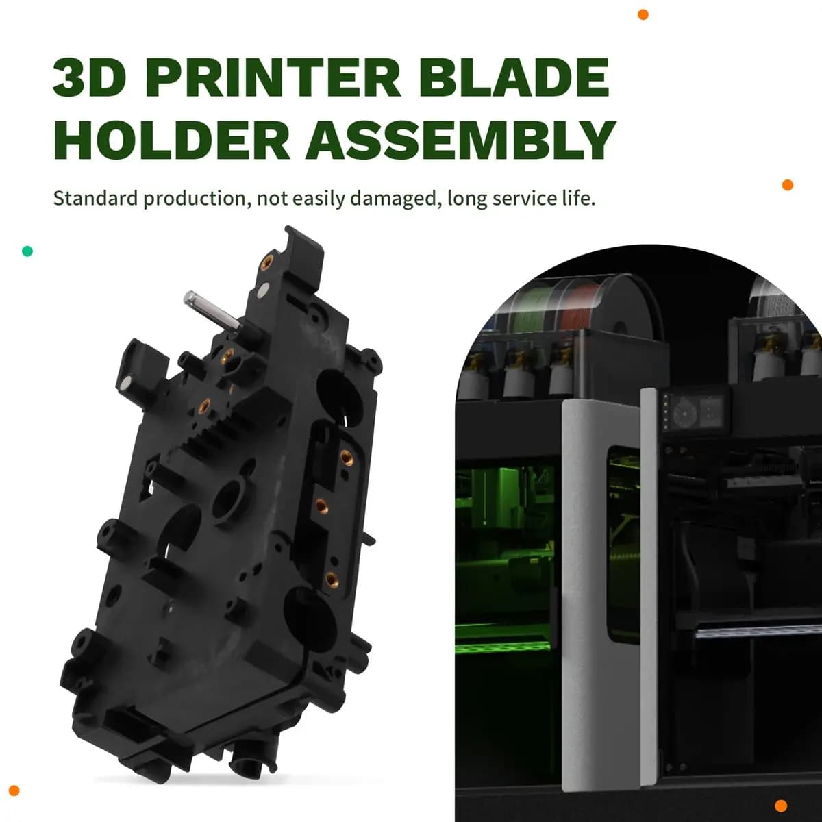 DT81 Toolhead Carriage for Bambu P2S for Tool Head Pulley Front Rear Housing for Bambu Lab P2 Series 3D Printer Parts