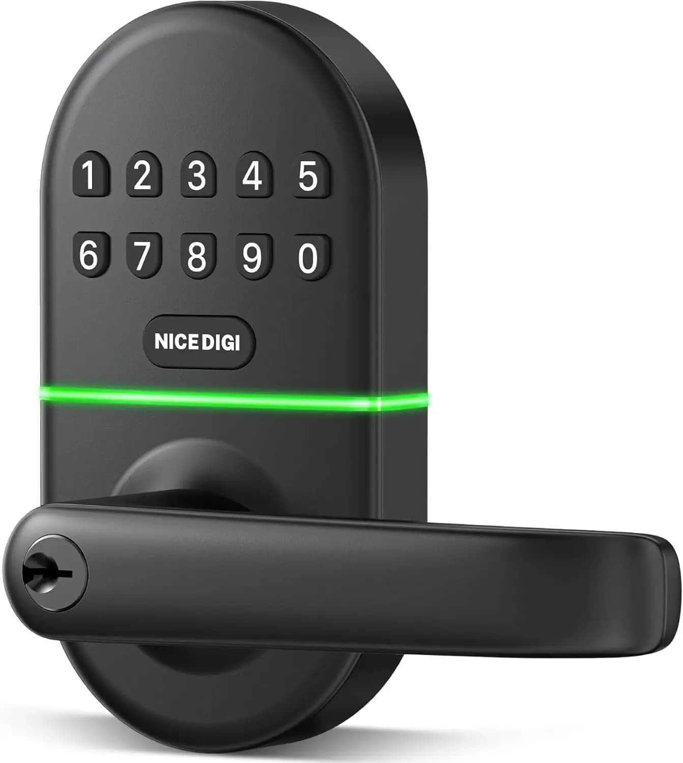 Serratura Intelligente Senza Chiave con Maniglia, Facile Installazione per la Sicurezza della Porta d'Ingresso