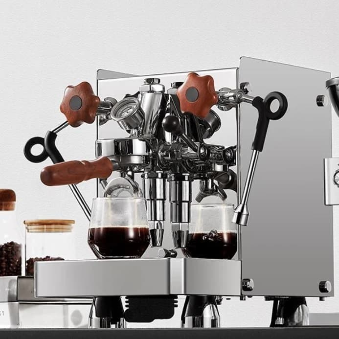 Stainless Steel Housing Variable Professional Semi-automatic Coffee Machine Espresso Maker for Coffee Shop