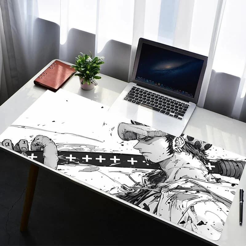 Computer Gamer One Piece Trafalgar Law Mousepad Gaming Accessories for PC Keyboard Mat