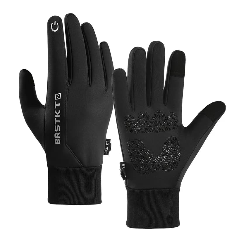 Nuovi guanti sportivi da uomo, autunno e inverno, touch screen, antivento e caldi, guanti da sci e ciclismo all'aperto per donna