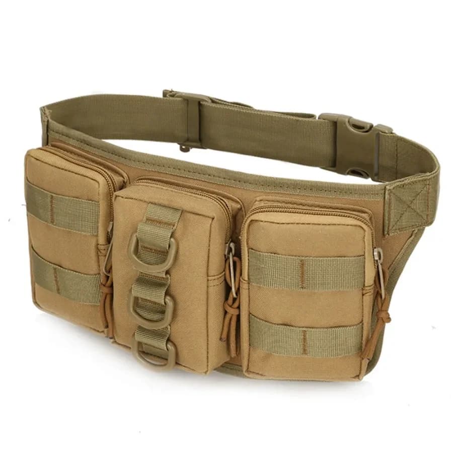 Military Tactical Molle Protective Pouch Waist Belt Phone Pocket Hiking Utility Bag Tactical Waist Bag for Outdoor Military bag