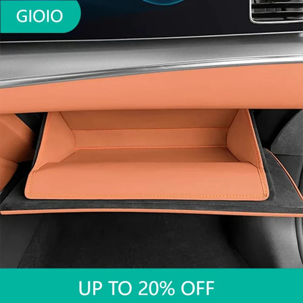 Per BYD Sealion 7 Sea lion 07 2024-2025 Auto in pelle copilota Scatola di immagazzinaggio Protezione Pad Porta Anti-sporco Pad Anti Kick Mat