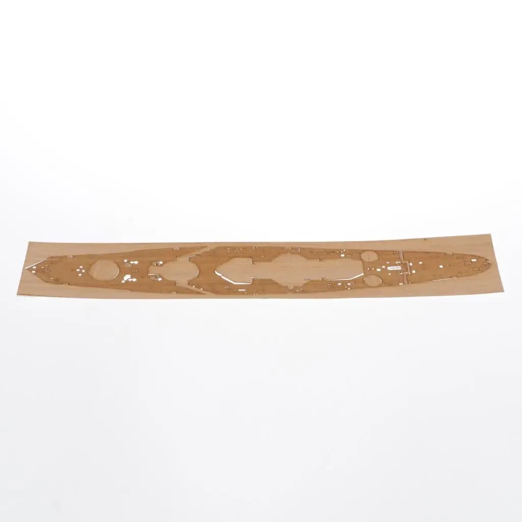 Real Wood Deck for the Richelieu 1 700 Model Boat Wood Kit with Anchor Chain Model Ship DIY Parts