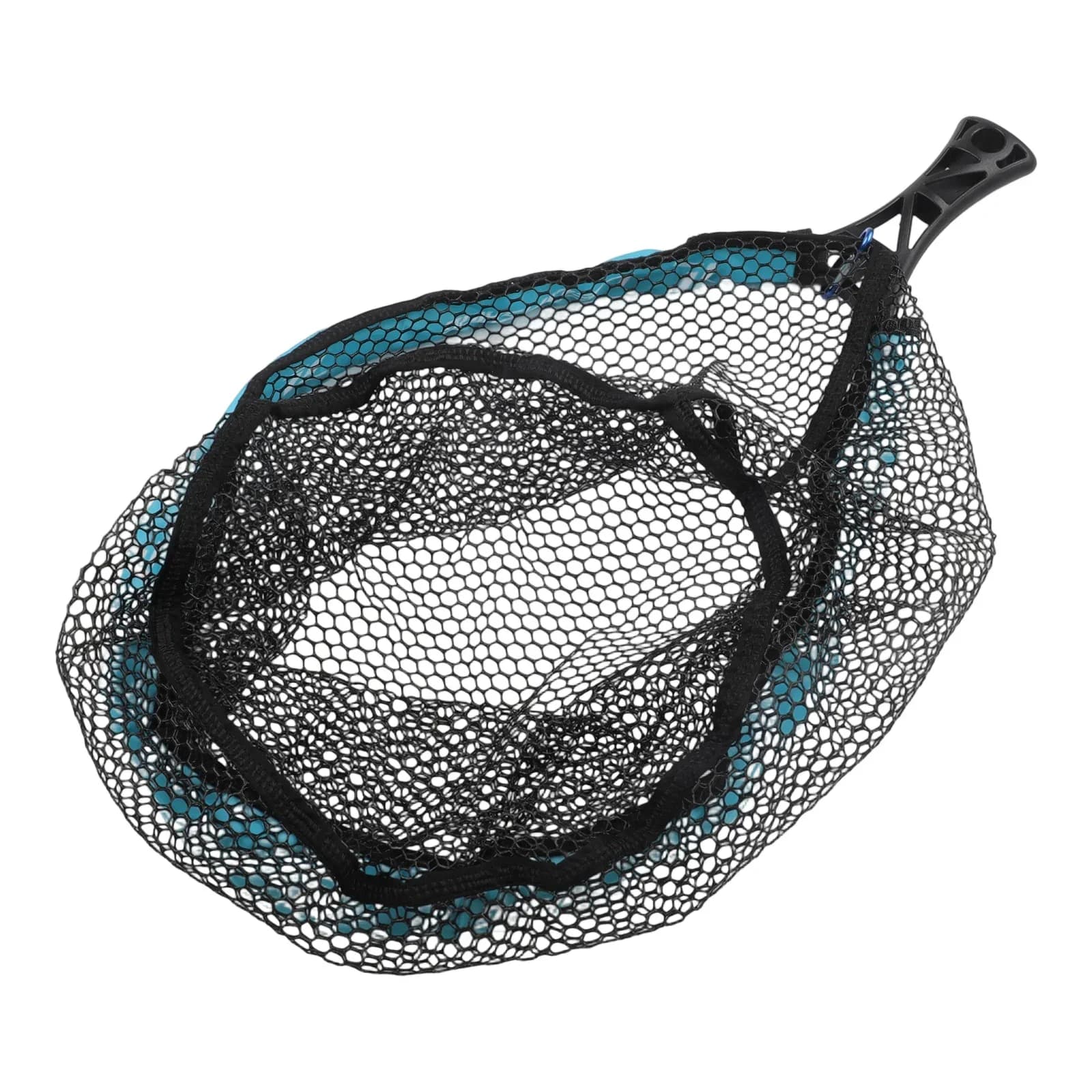 Avventura all'aria aperta Rete a mano pieghevole da 28 cm Rete di drenaggio traspirante Rete per trota Attrezzatura da pesca portatile Maniglia comoda