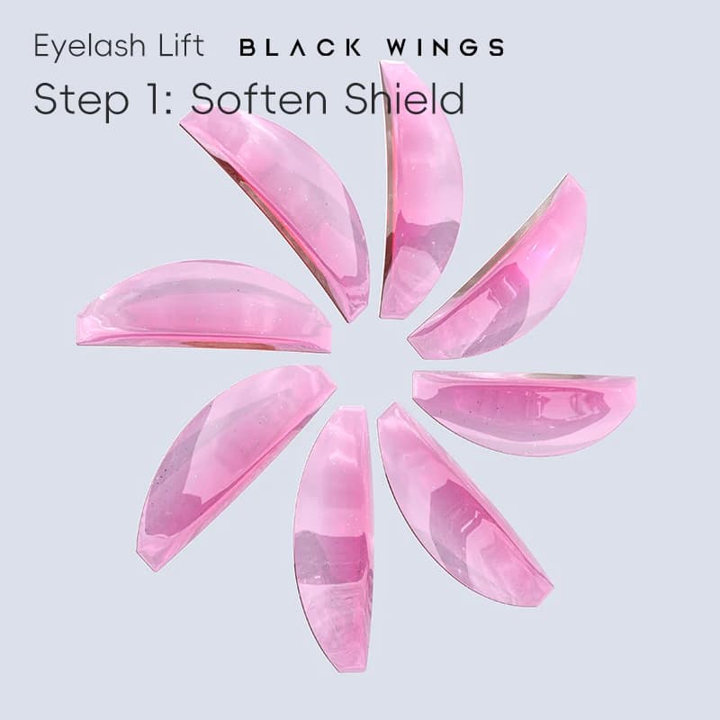 NO CURL 1Pair Silicone Eyelashes Perm Pad Lifting Eyelashes 3D Shields Folding Accessories Applicator Makeup Tools