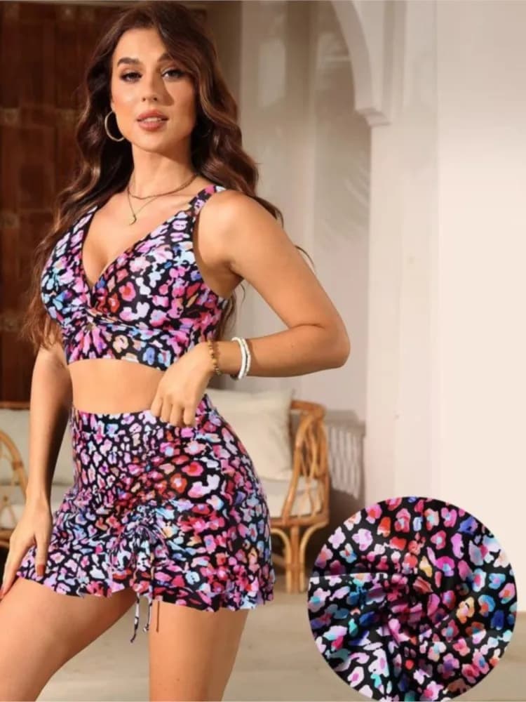 Swimwear Women's Sexy Tankini New Set Bikini Push-Up Brazilian Beach Clothing Biquini Two Pieces 2026