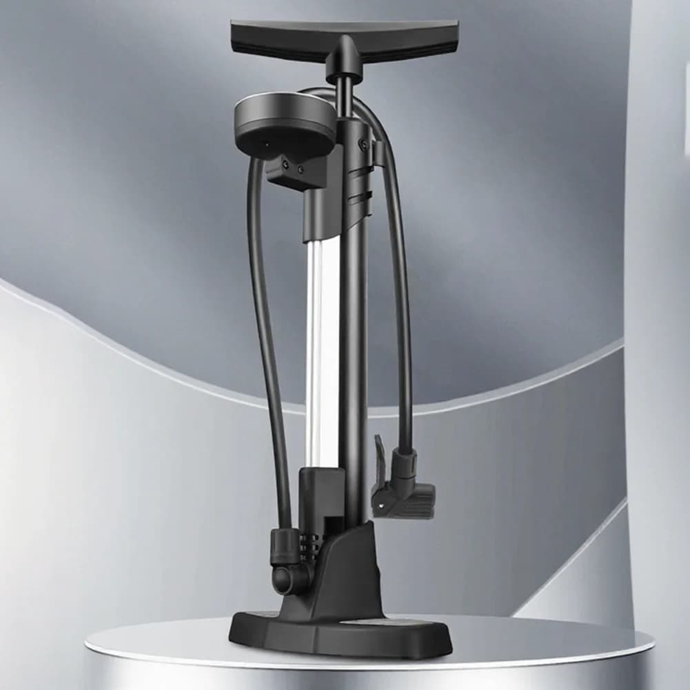 Pompa per Bicicletta con Cilindro di Gonfiaggio Verticale, Bombola d'Aria ad Alta Pressione per Uso Domestico, Accessori per Bici da Montagna e da Strada