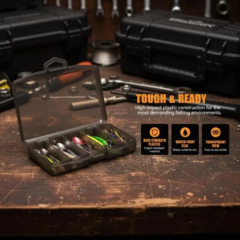 Fishing Tackle Box Portable Fishing Accessories Tool Storage Box Fish Hook Lure Fake Bait Boxes Carp Fishing Goods