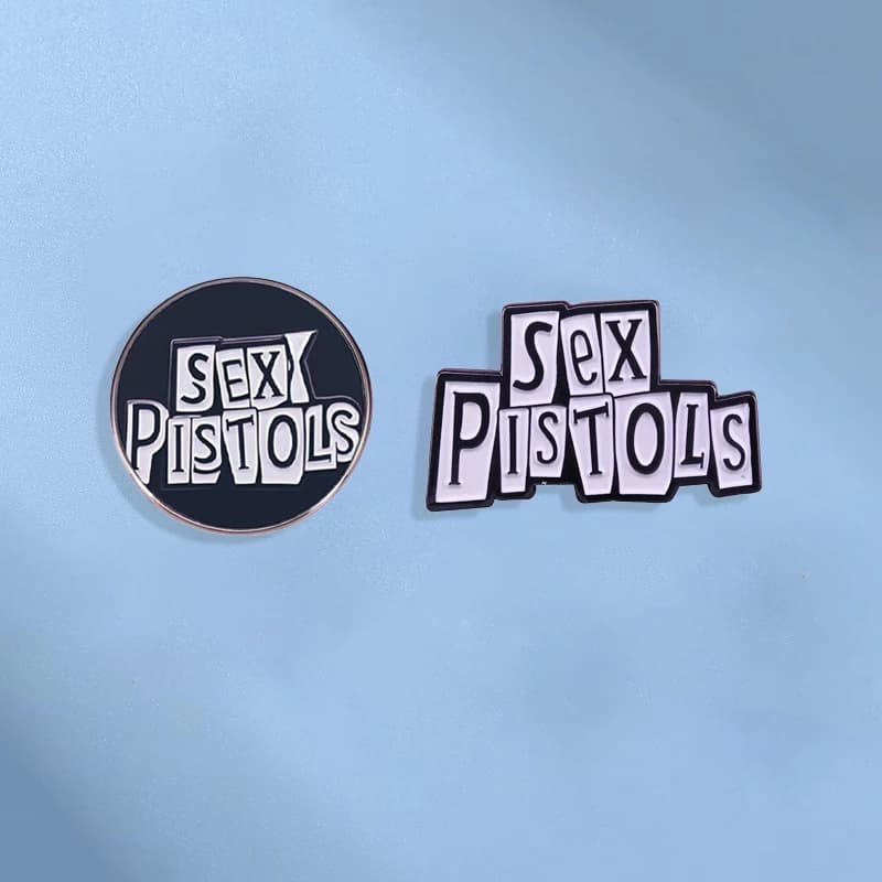 Pop Sex Pistols Band Spilla Rock Band Punk Music Pin Distintivo in metallo Accessori per borse per vestiti