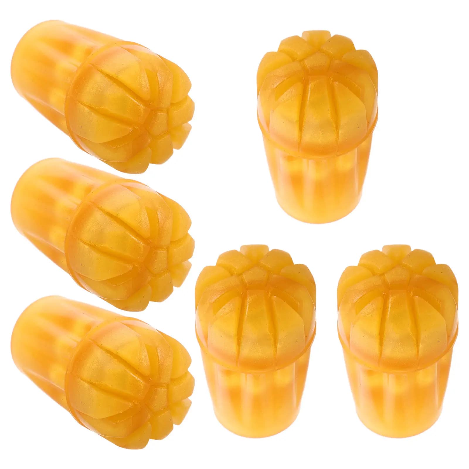 6Pcs Trekking Pole Rubber Tips Replacement Non Slip Heavy Duty Cane Accessories for Seniors Walking Sticks Crutch Pads Outdoor