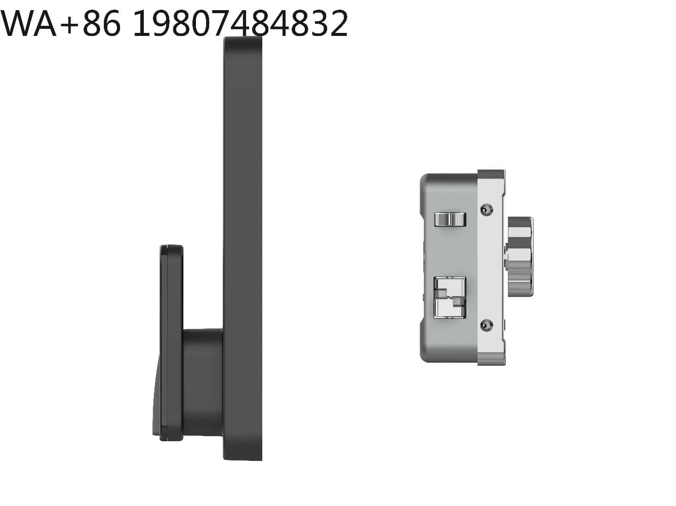 Matter WiFi Digital Rim Lock Alexa Homekit Compatible 3D Face Palm Vein Video Doorbell Keyless Anti-theft Lock