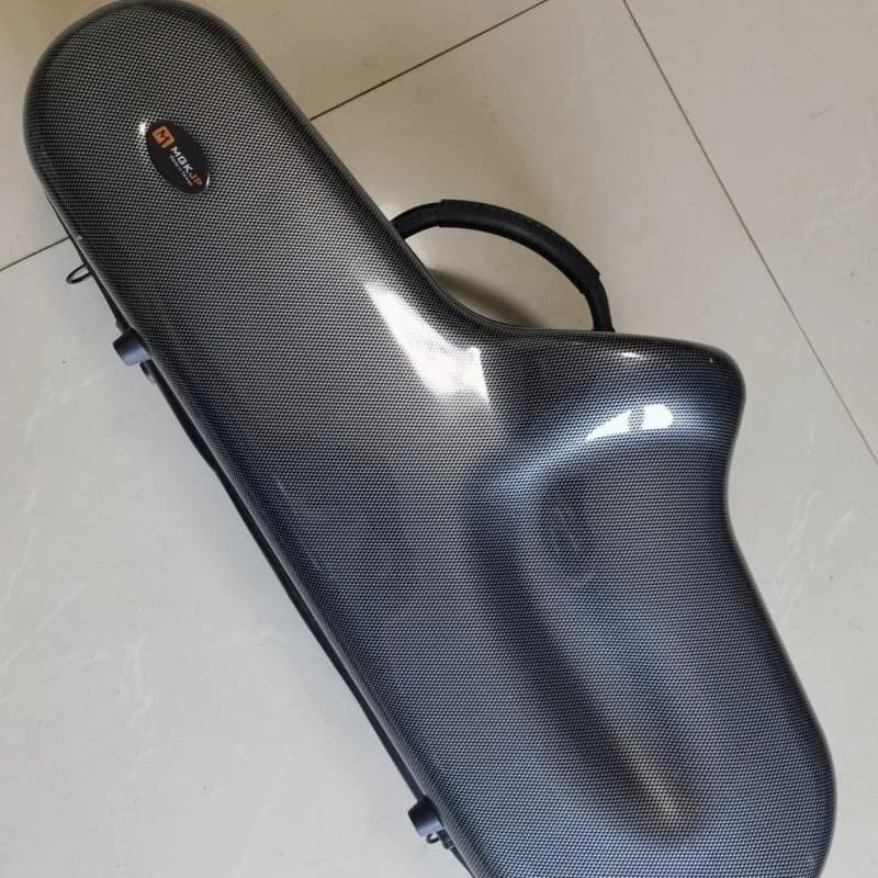 Alto Saxophone Case Lightweight Saxophone Storage Box Portable Thicken Shockproof Sax Transport Case Shoulder Sax Protection Box