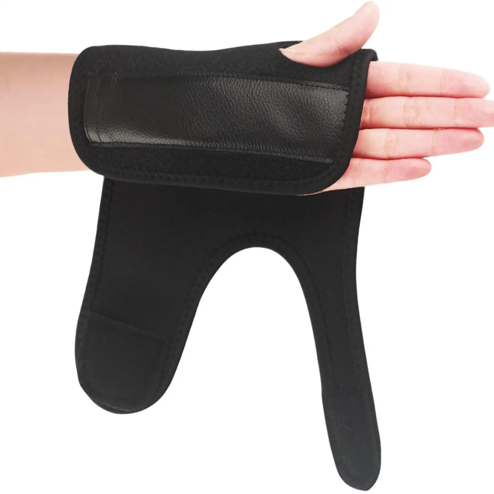 Tutore per il polso Bretelle per le mani e il polso Fasce a compressione Maniche traspiranti Cinghie per stecca per lesioni Donna Uomo Sport Fitness Avambraccio