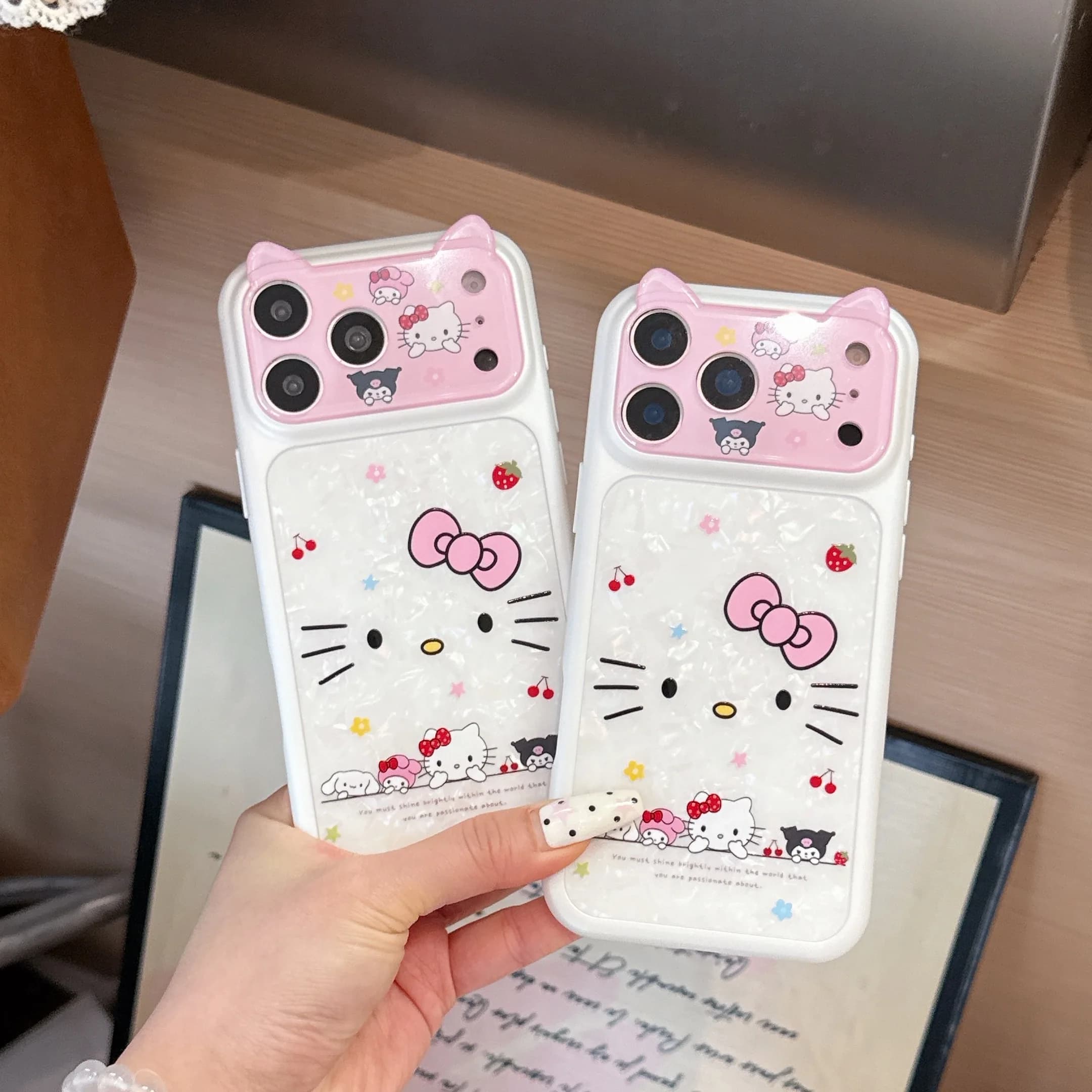 Cute Cartoon Y2K Hello Kitty Mobile Phone Case for IPhone 17 Pro Max 17 Pro 16 Pro Max 17 16 15 Pro Max Phone Case