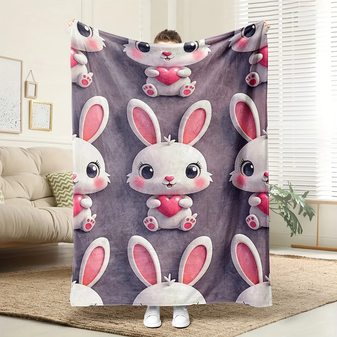 1 coperta in flanella di bradipo simpatico cartone animato: morbida e calda, regalo per copri divano/letto per tutte le stagioni