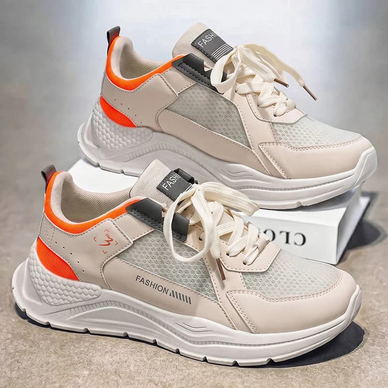 All-terrain Men Sports Shoes Multi-grip Sole Full Breathable Mesh Adapt to Different Pavement for Outdoor Travel