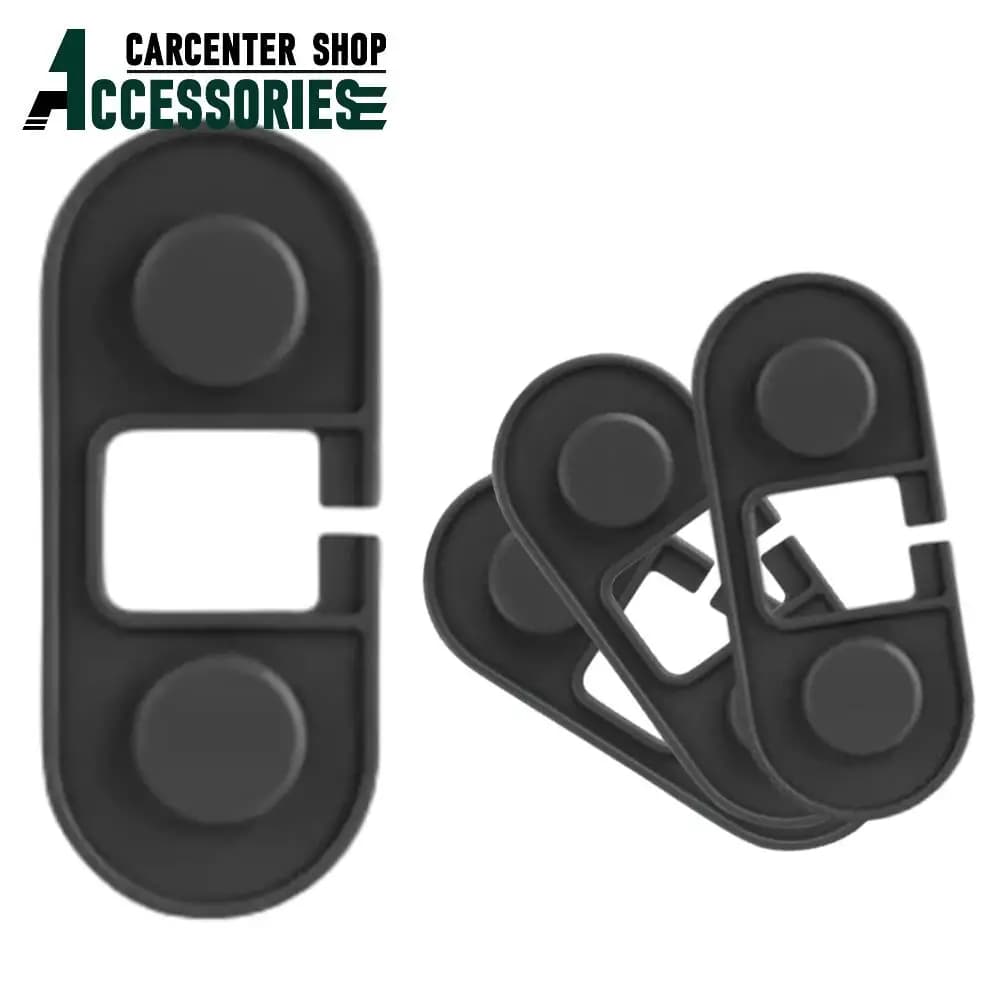 Per BYD Seanlion 7 2024-2026 4PCS Auto Braccio Porta Limitatore Fermacorda e ganci Coperture Custodia Nera Anti-ruggine Protezione per porta