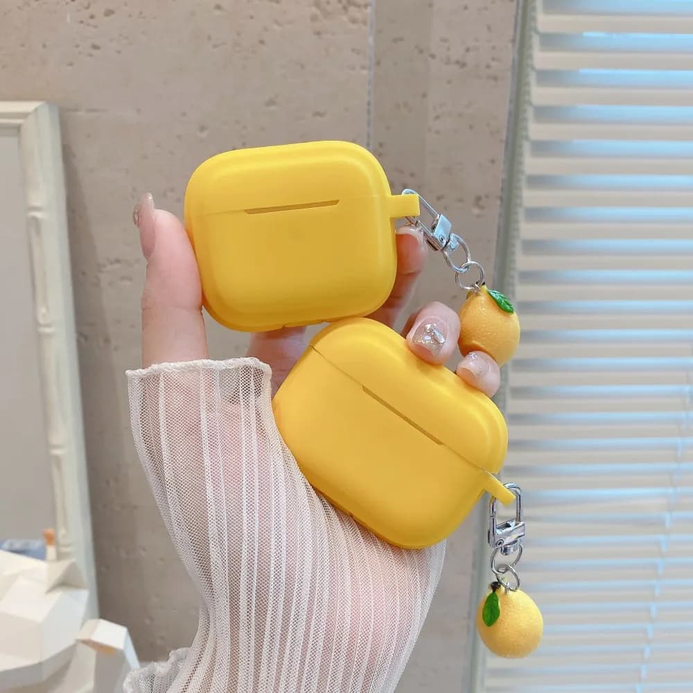 Custodia morbida in silicone semplice per AirPods 4 3 2 1 Pro 2 Custodia protettiva per auricolare Bluetooth senza fili per Airpods Pro 2nd Pro2 Funda