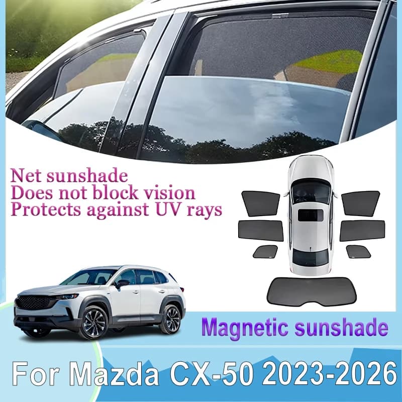 Per Mazda CX-50 2025 Accessori VA Body Kit 2023-2026 Maglia magnetica per auto Parabrezza Parasole Coperture Visiere Strumenti Accessori auto