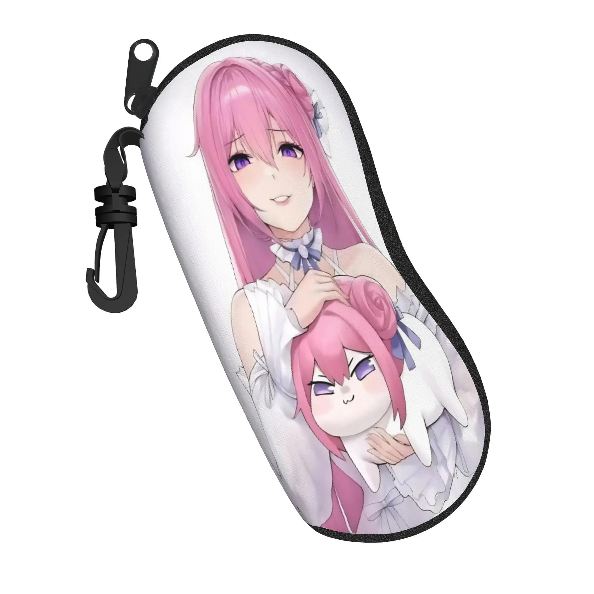Trickcal C-Chibi Go Games Merch Custodia per occhiali da donna e da uomo, scatola impermeabile per la conservazione degli occhiali da lettura, contenitore per occhiali affascinante