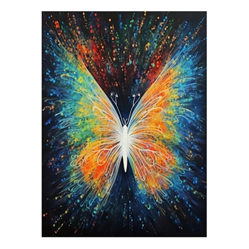 Pieno trapano per polvere fata Pittura diamante 5D fai da te con i numeri Farfalla angelica Ricamo Mosaico kit punto croce Decorazioni per la casa art