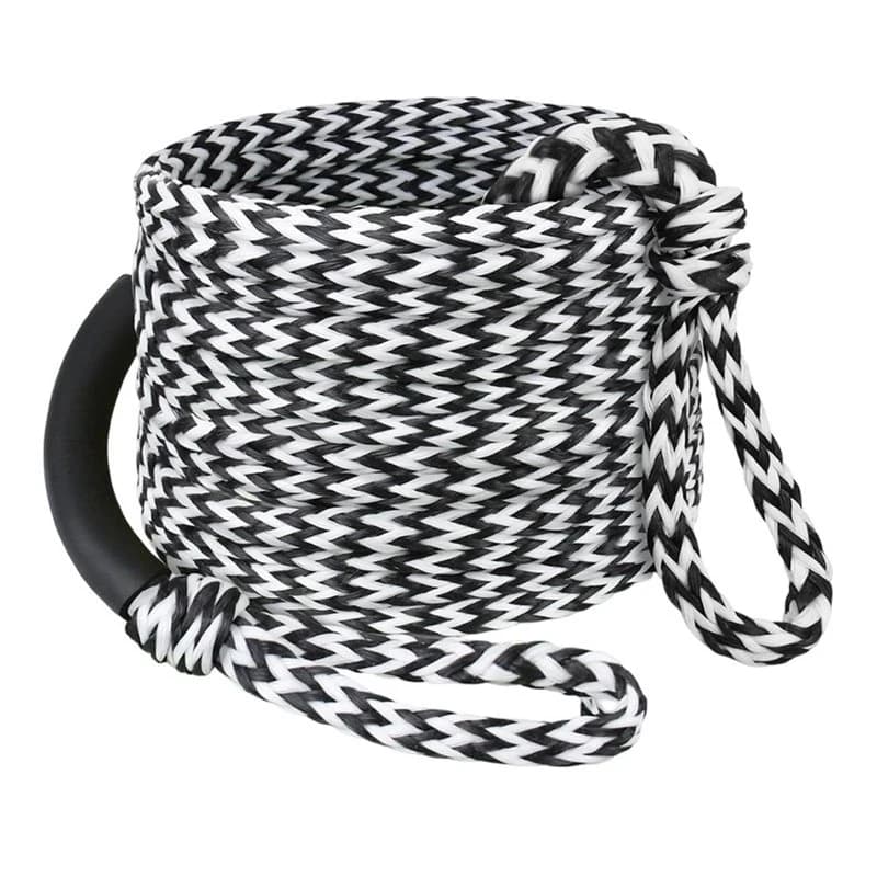ABYM Boat Tow Rope 60Ft 3K 18.3 Marine Towing Rope 60Ft 3K 18.3 Meters Traction Rope For Wakeboard Paddle Board Kayak