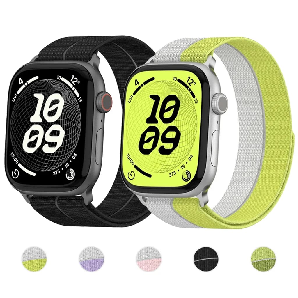 Sport Nylon Loop Strap for Apple Watch Ultra 3 2 49mm band 46mm 44 42mm for iWatch Series 11 10 SE 9 8 7 45mm 40mm 41mm Bracelet