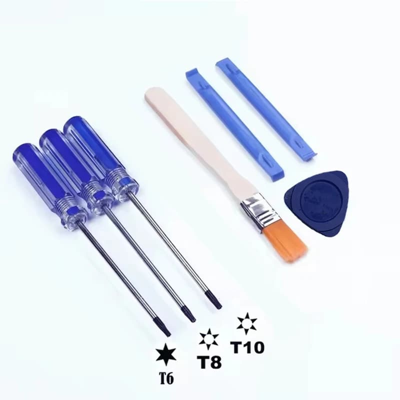 Torx T6 T8 T10 Security Screwdriver Set With Brush And Opening Tool For Xbox One 360 For PS3 For PS4 For PS5 Series Hand Tools