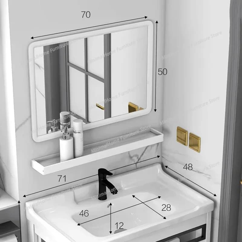 Scaffali Estetici Multiuso, Mobiletto Bagno Moderno, Organizer Sopra WC, Semplice Salvaspazio, Porta Riviste, Arredamento da Giardino