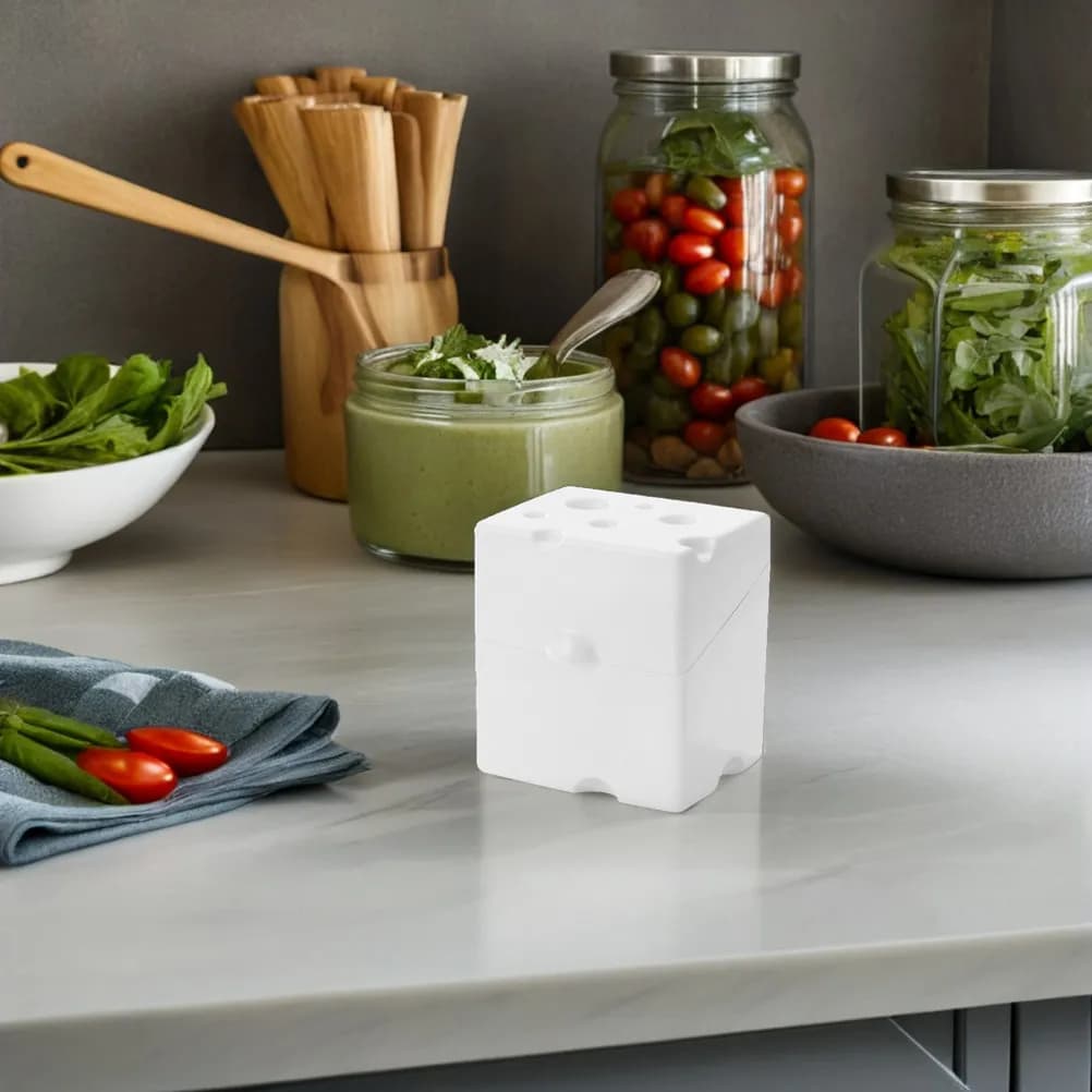 Contenitore per Formaggio Affettato da Frigorifero, Scatola Salva Freschezza per Cucina, Porta Formaggio in Plastica con Coperchio a Chiusura Ermetica, Contenitore per Alimenti