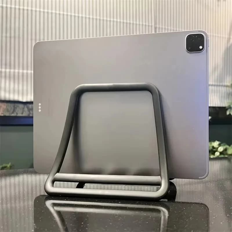 Supporto universale verticale per laptop, supporto da tavolo in plastica per tablet, dock portatile per notebook, accessorio per Macbook, Lenovo, Dell.