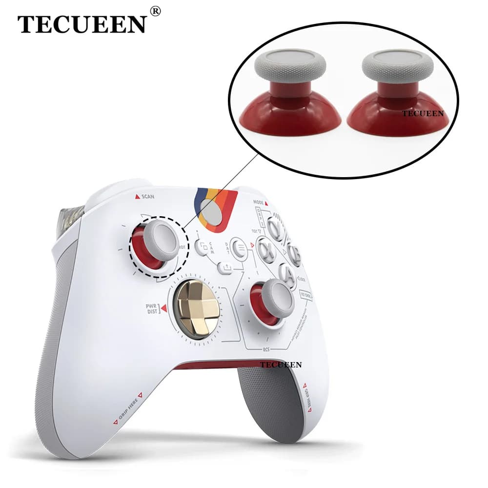2 Pezzi di Copri-Stick Analogici 3D per Controller Xbox Series X S, Ricambi per Joystick